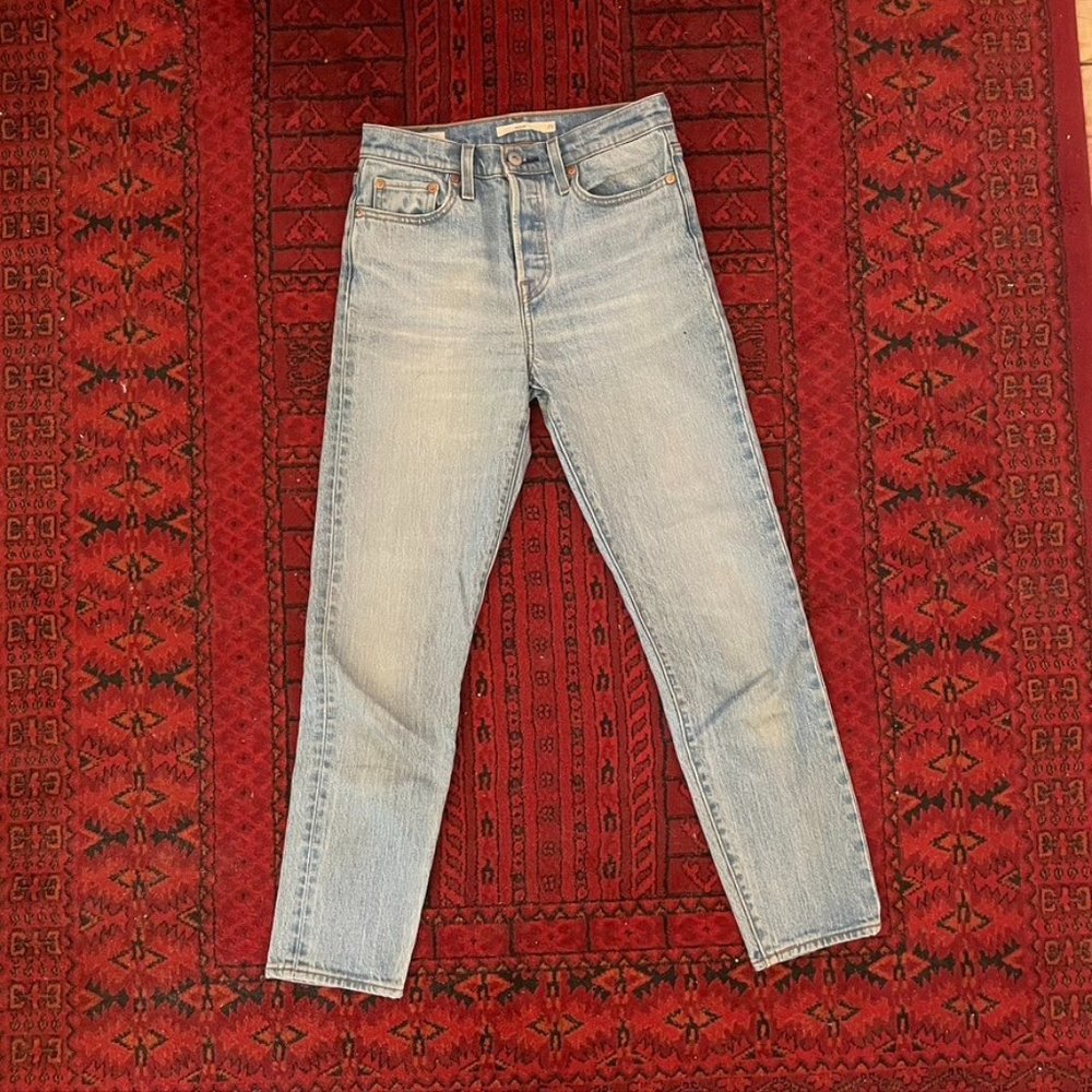 Levi's Wedgie Fit Blue Jeans